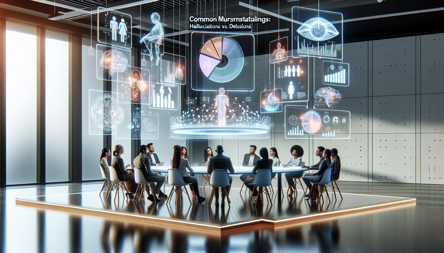 Common Misunderstandings: Hallucinations vs. Delusions