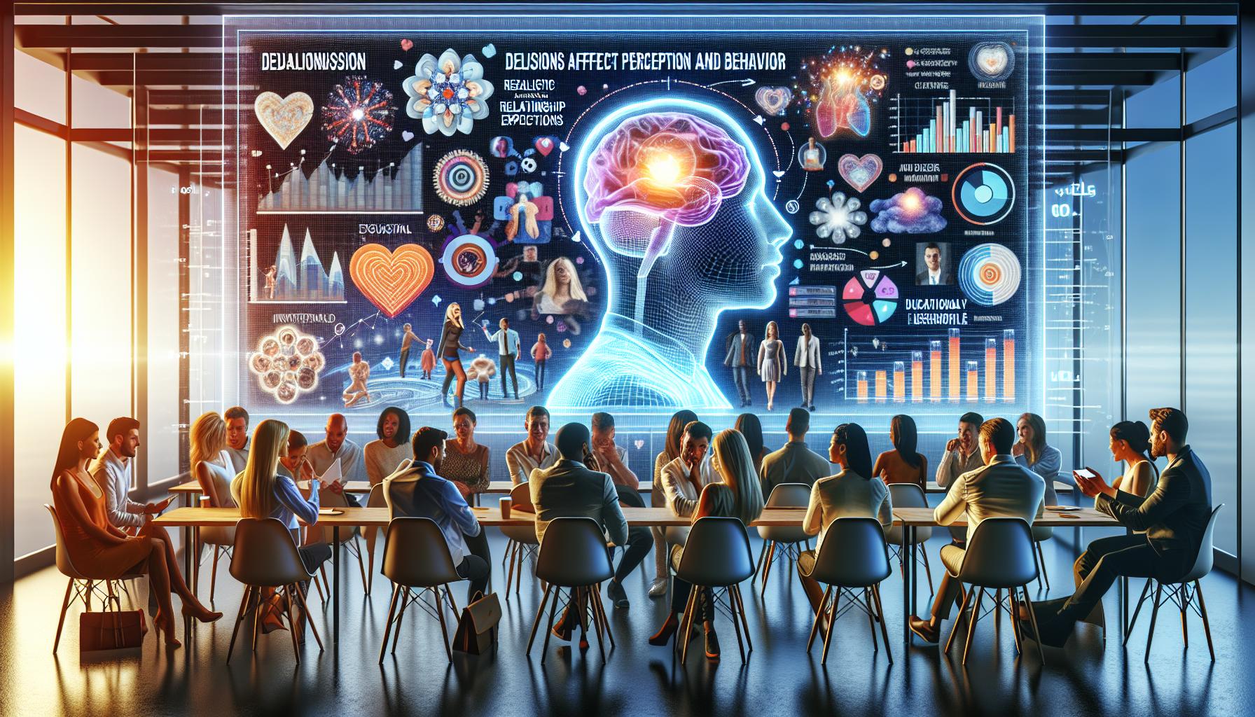 How Delusions Affect Perception and Behavior